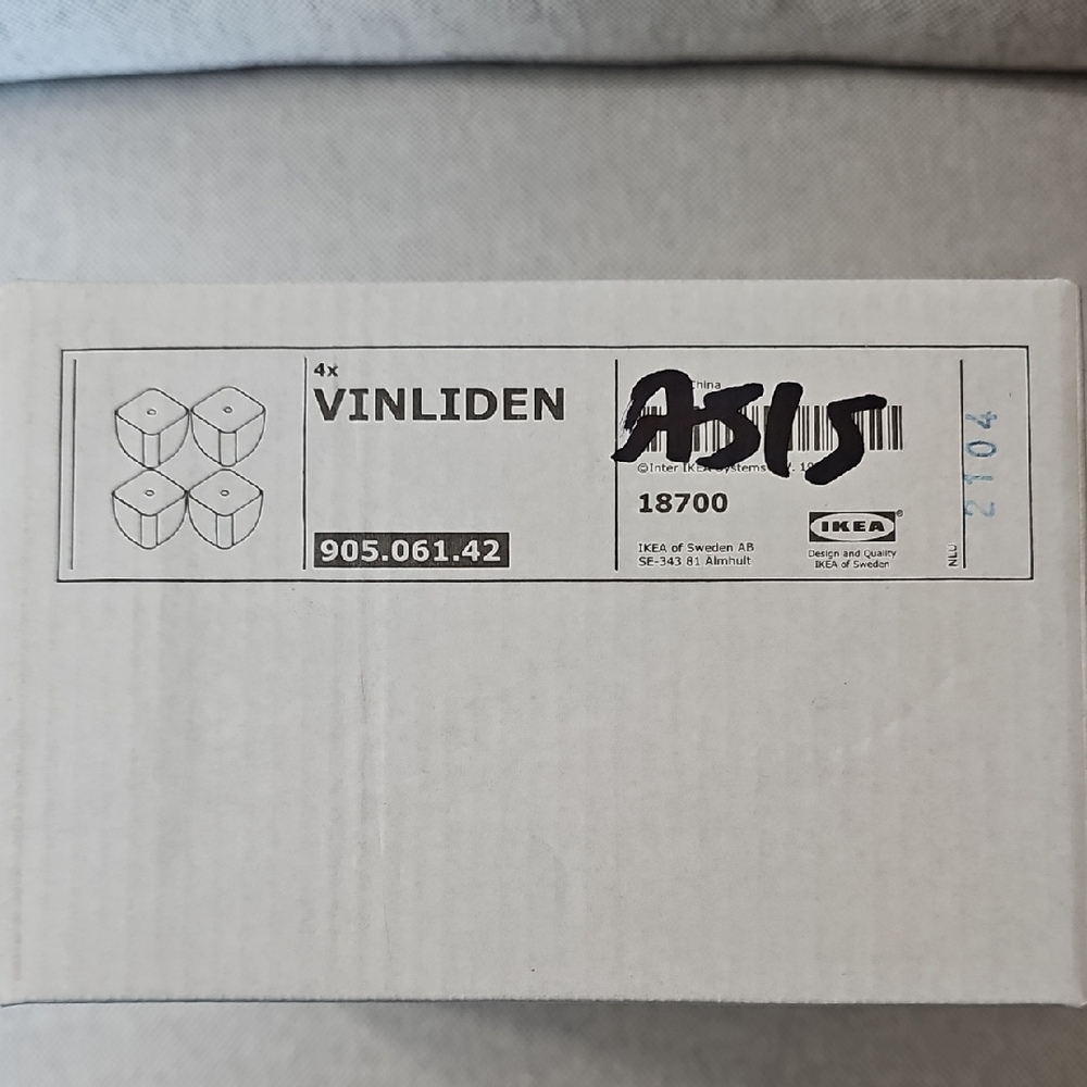 IKEA VINLIDEN Sofa Legs Set in Birch Color